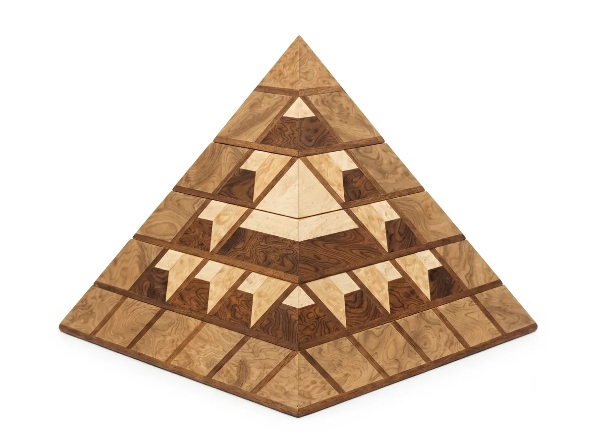 Scatola Trompe l’oeil, designer Alessandro Fiorentino, 1986